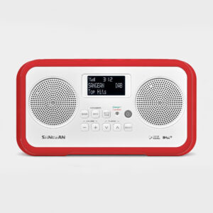 Liten rød radio
