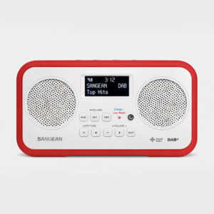 Liten rød radio